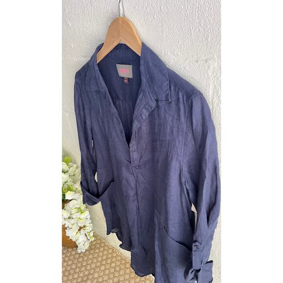 Cynthia Blue Beachwear Cover-Up Size Medium - Picture 5 of 5